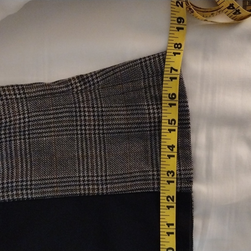 Tibi **NWT** Chester Checked Wool Corset. Size 12. - Picture 10 of 10